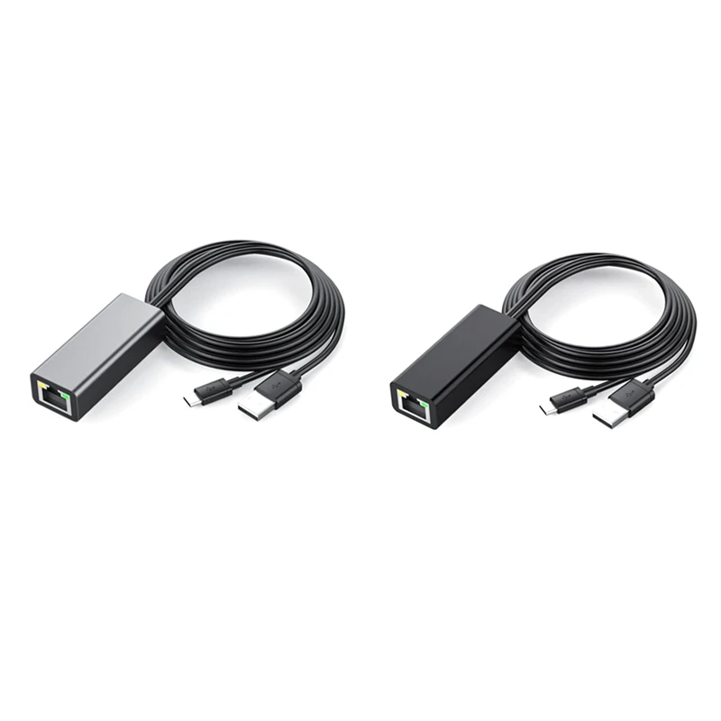 

Ethernet-адаптер с кабелем питания для ТВ-приставки (2-го поколения), 4K-флешка