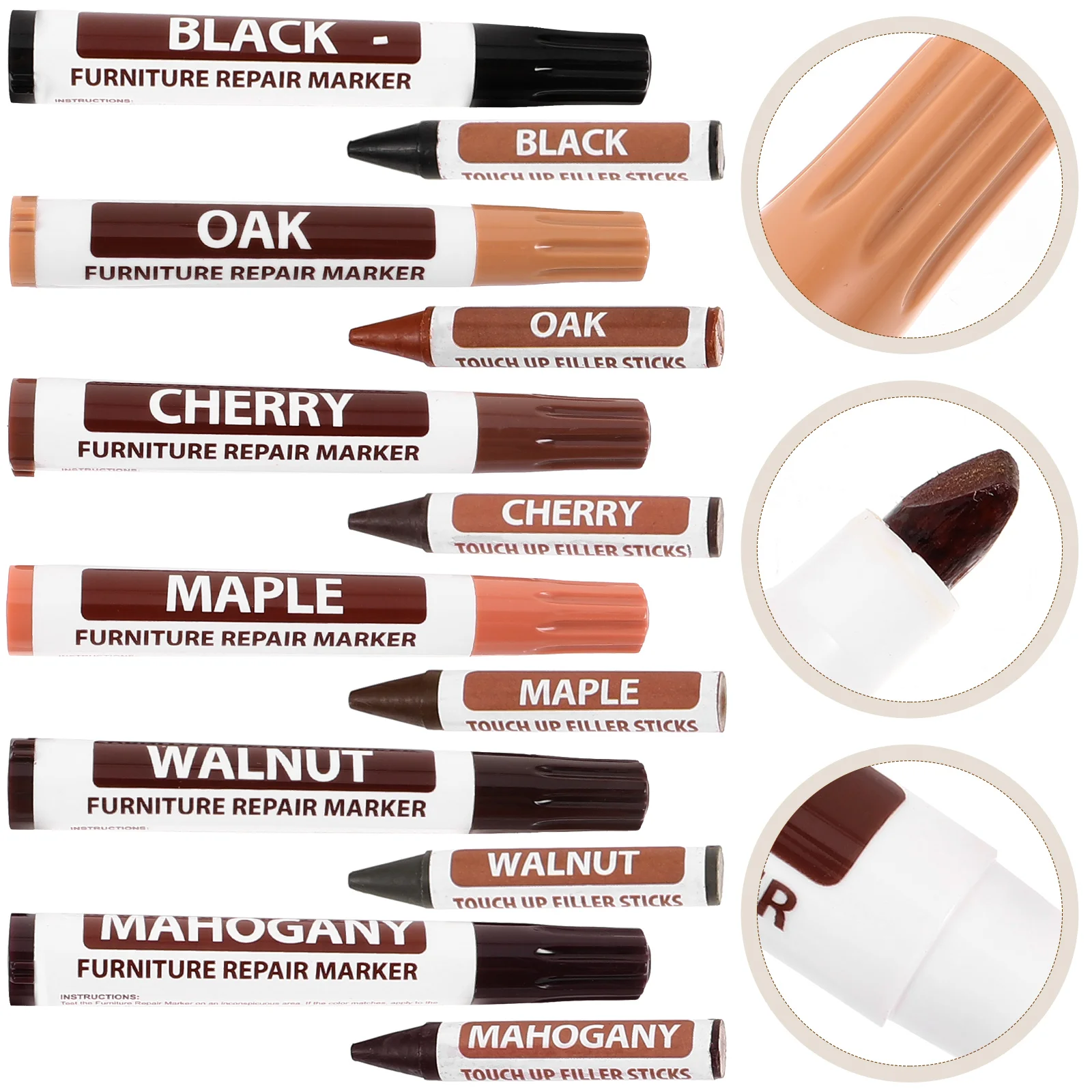 Ручка для ремонта пола мебели ручка рисования маркеры на масляной основе набор