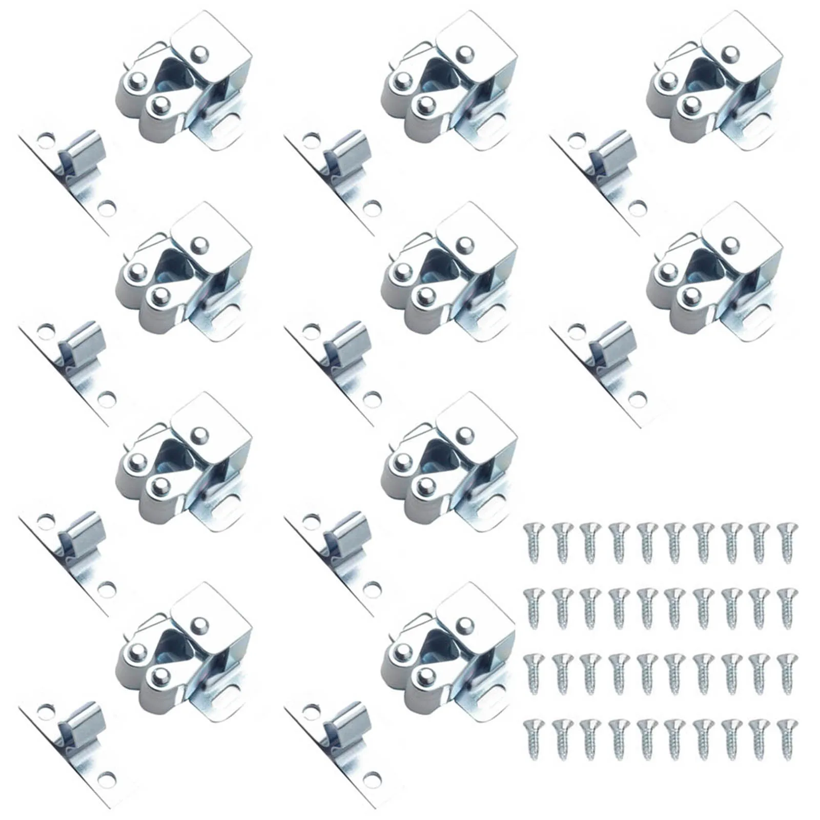 

10pcs Magnet Cabinet Catches Door Stop Closer Stoppers Damper Buffer For Wardrobe Hardware Furniture Door Touch Bead