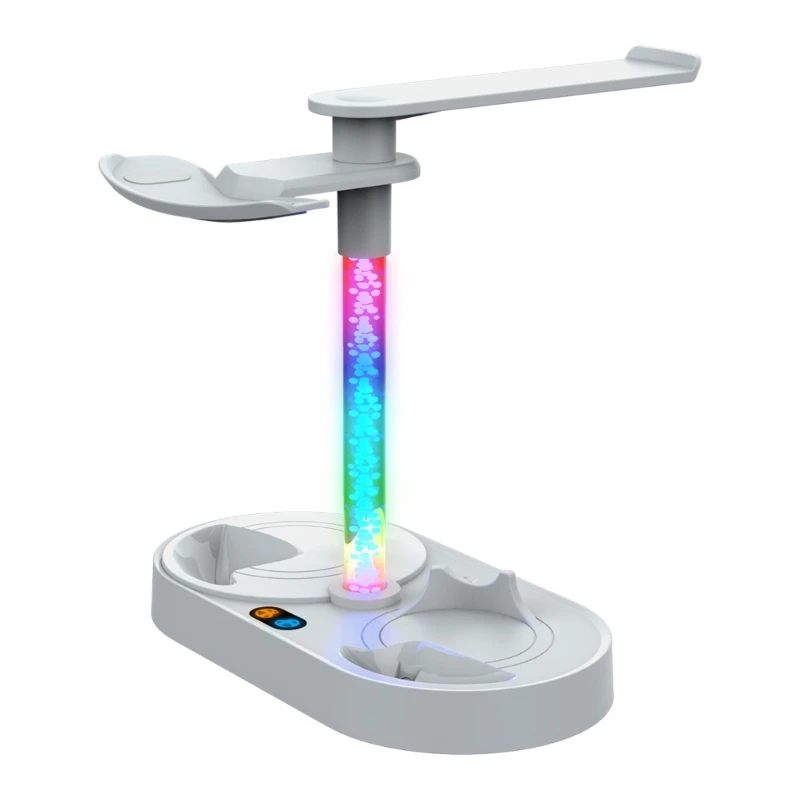 

Портативная зарядная станция VR, зарядная док-станция RGB, Зарядная база для PSVR2