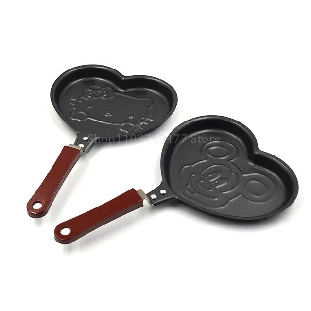 Сковорода для яиц с рисунком Hello Kitty Микки Маус антипригарная кастрюля в стиле