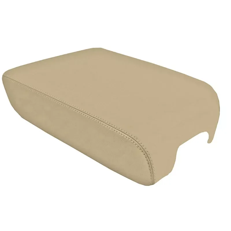 Auto Center Console Lid Armrest Cover Microfiber Leather Cover