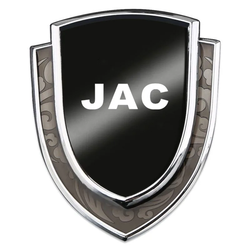 

Автомобильный Металлический Щит Эмблема автомобильный боковой брызговик кузов багажник значок наклейка для JAC S2 J3 плата JS2 S3 J2 S5 T8 Refine J5 J6 J4 пара