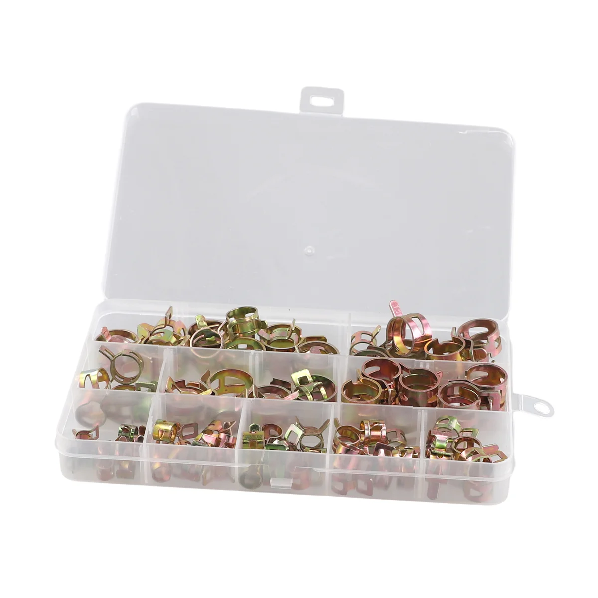 100 шт. пружинные зажимы для автомобиля грузовика мазута воды зажим шланга трубки