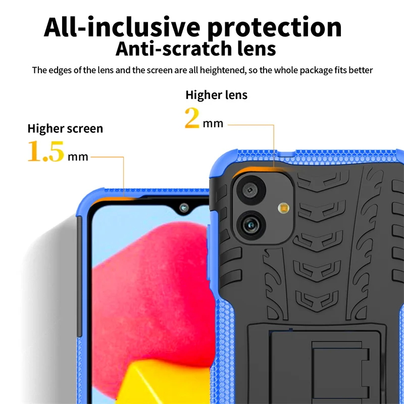 For Samsung Galaxy M13 5G Case For Samsung Galaxy M13 Cover Funda Shockproof Armor Protective Phone Bumper For Samsung M13