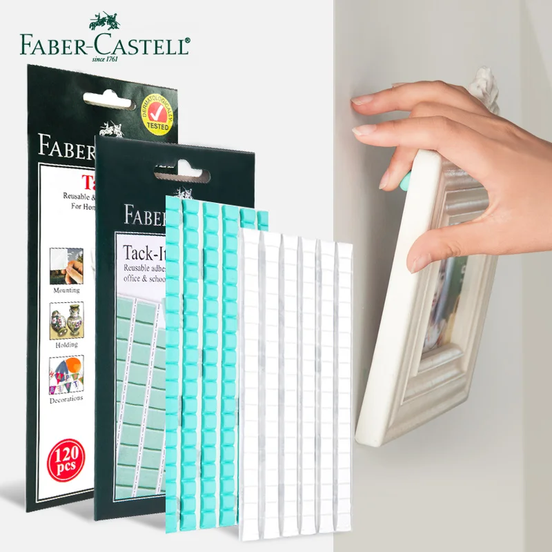 

1pcs Faber-Castell Imported Clay Glue Free Nails No Easy To Stay Glue Marks Photo Wall Plastic Photo Frame Poster Special Clay