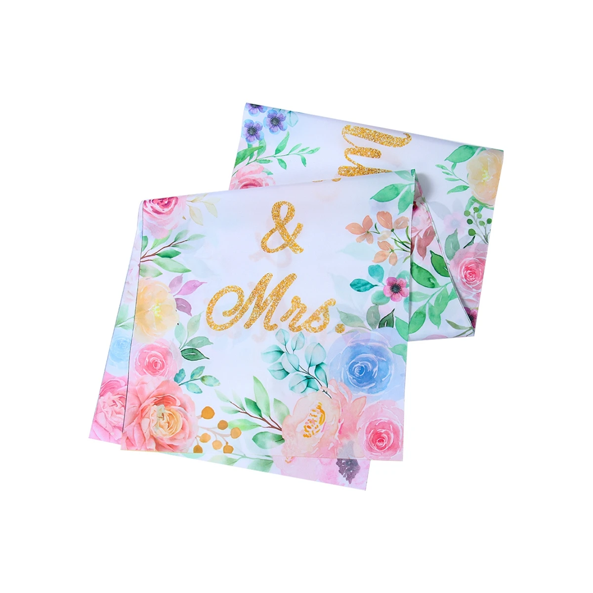 Настольная дорожка с цветами для свадебного декора деревенский декор вечеринки