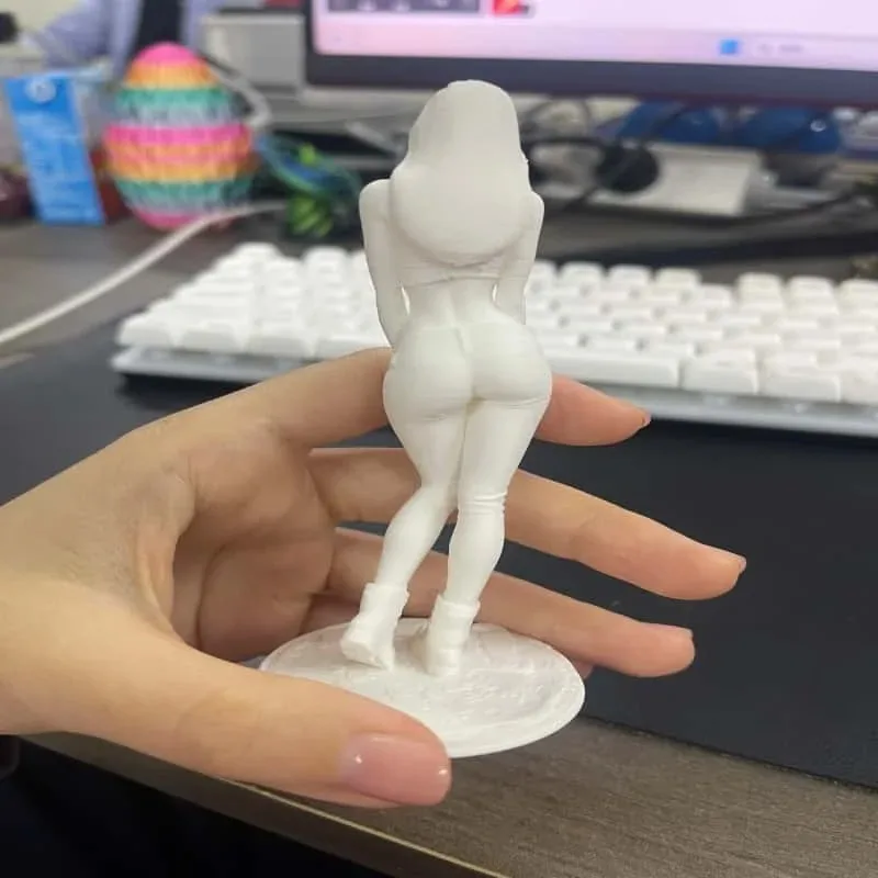 3D-печатная модель персонажа-богини с длинными волосами, портрет, украшение в стиле «чистое желание», европейский романтический подарок на день рождения, предмет искусства для домашнего декора (art.: 3920da1cd0693) - 3920da1cd0693