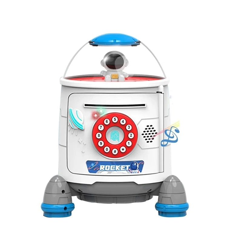 

Мини-банкомат, копилка, копилка для детей, электронный сейф для монет, кодовый замок, копилка, банкомат для детей