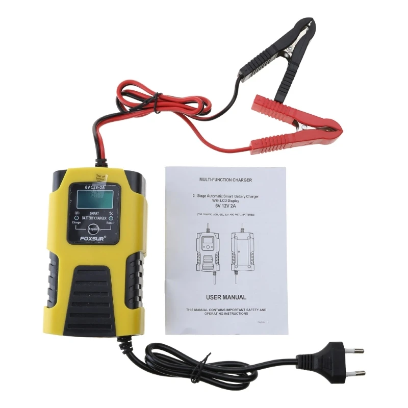 

Automatic Motorcycle Battery Digital Intelligent Maintainer Fast Charge