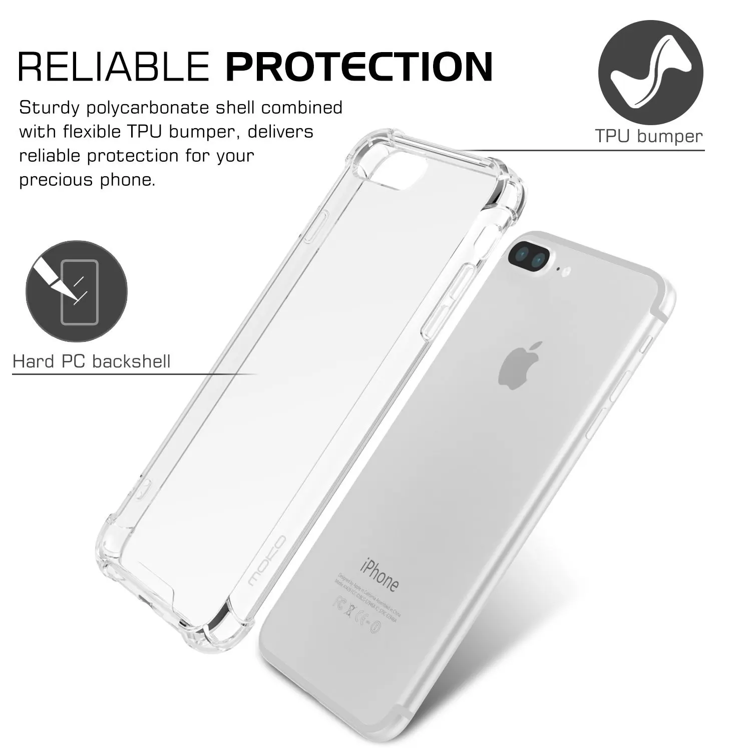 Luxury Shockproof Transparent Silicone Case For iPhone 6 XS MAX XR X SE2020 Case for iPhone 6 7 8 Plus 5 for iPhone6 soft case