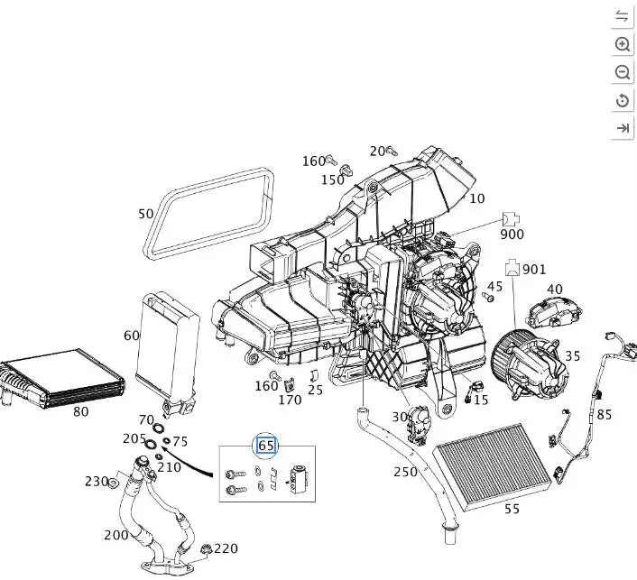 РАСШИРЕНИЕ VAE Для Mercedes-Benz 2016-2020 OEM A0008352000 0008352000 4478350500 (art.: 3920d7b4cfa40) - 3920d7b4cfa40
