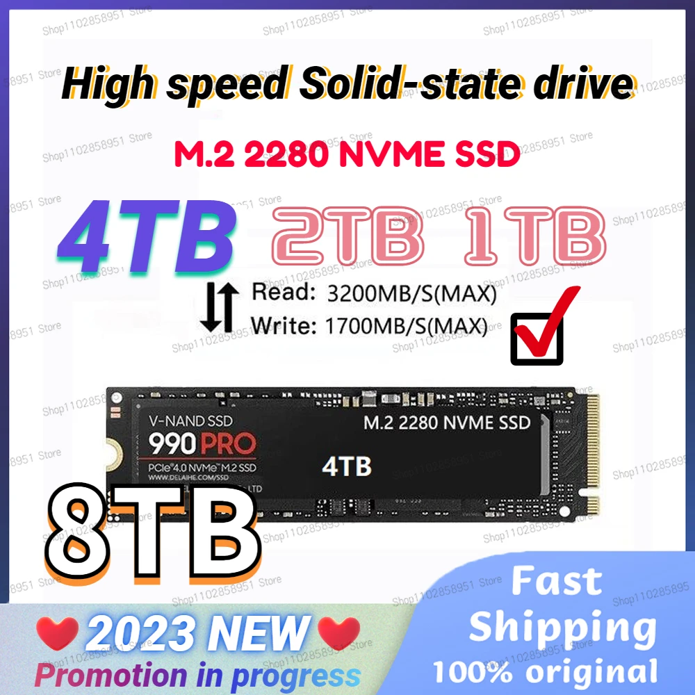 

4TB M.2 SSD nvme m2 NGFF SSD 1TB hard Drive 980 EVO NVMe pcie 970 PRO Hdd Hard Disk Internal Hard Disk For Laptop/Desktop/mac