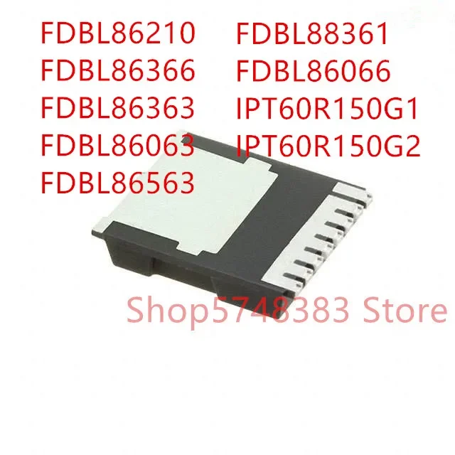 10 шт. FDBL86210 FDBL86366 FDBL86363 FDBL86063 FDBL86563 FDBL88361 FDBL86066 IPT60R150G1 HSOF-8