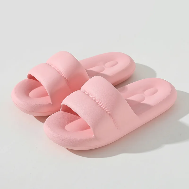 EVA Slippers Men's Thick Soles Soft Anti-slip Women's Slippers Home Personalized Deodorization Women Shoes