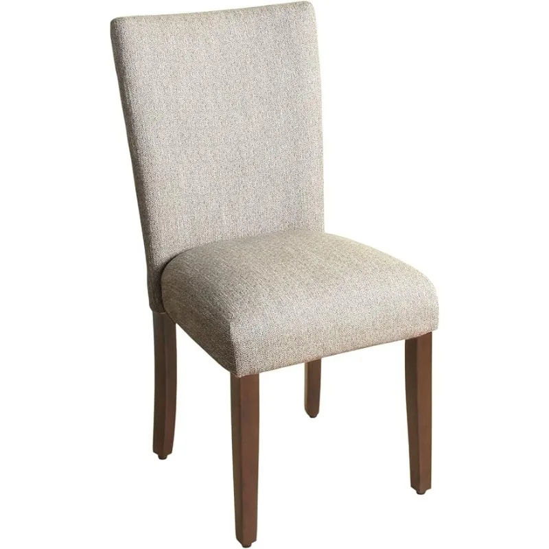 

Классический мягкий стул Parsons для обеденного стола, в одной упаковке, цвет светильник Grey