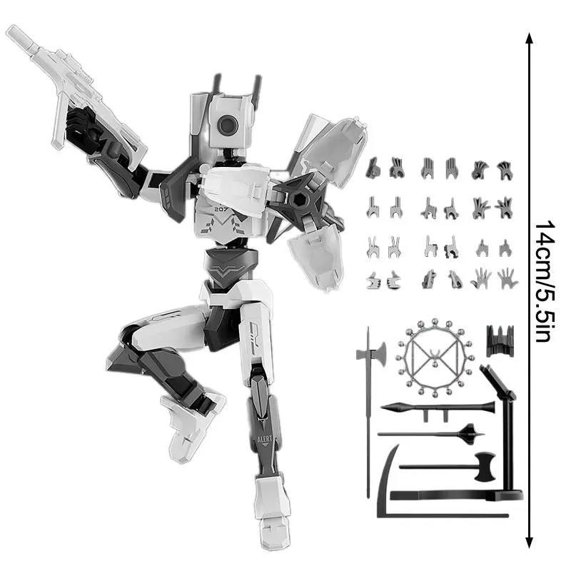 

Фигурка Mecha T13 Titan 13 из пластика
