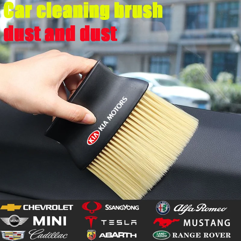 

Soft Nylon Car Air Conditioner Cleaner Brush Air Outlet Cleaning Brush For Land Rover VW Peugeot Mazda Lexus Mitsubishi Nissan