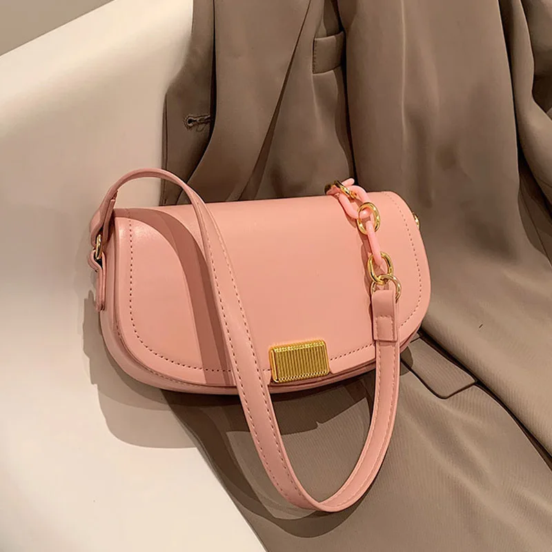 

Luxury Brand Flip Bags for Women Solid Leather Shoulder Bag 2023 Trend Fashion Crossbody Bag Female Purse and Handbags