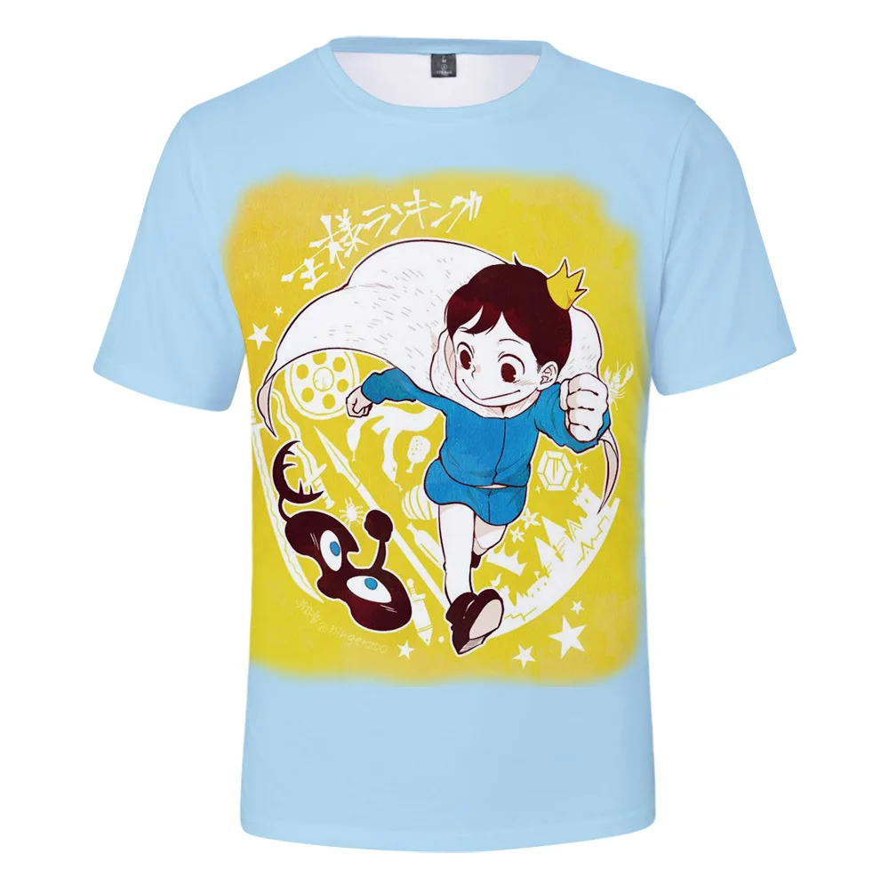 2023LIANSHUO летняя тонкая новая одежда с аниме принтом Футболка коротким рукавом