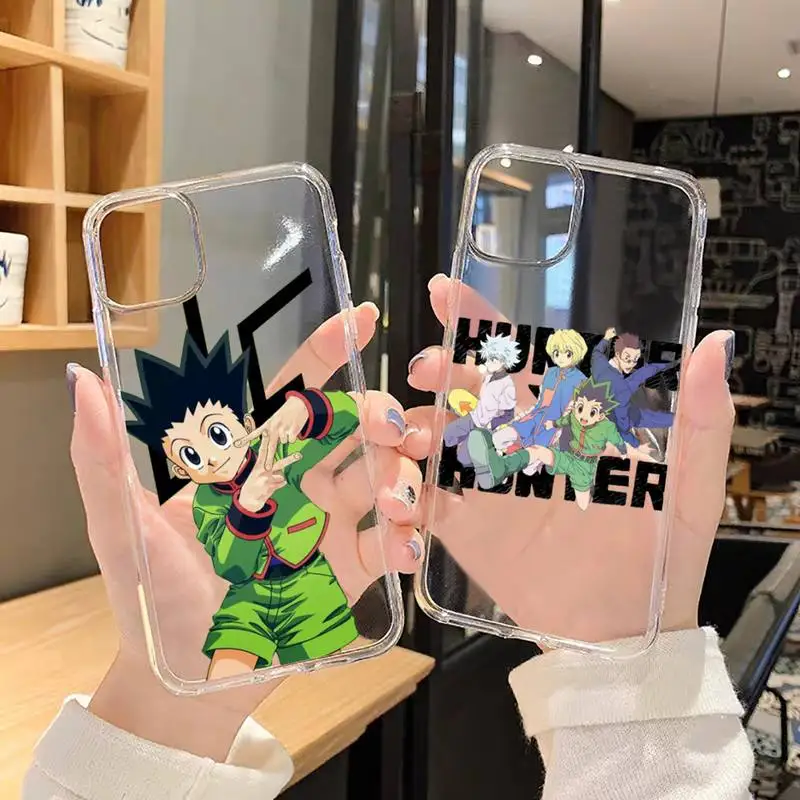 

Hunter X Hunter HXH Phone Case For iphone 13 12 11 8 7 plus mini x xs xr pro max Transparent soft