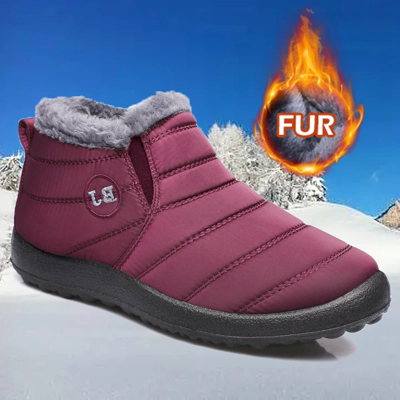 

Женские Водонепроницаемые кроссовки на платформе, зимняя обувь для тренировок, лоферы на плоской подошве