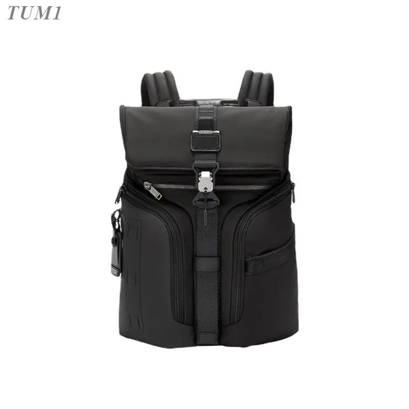 Large Capacity Men's Backpack Roll Top Fashion Backpack Travel Computer Bag