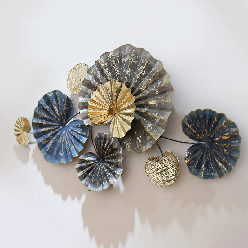 

Кованое железное настенное украшение, креативное домашнее прикроватное украшение для спальни, старинное трехмерное настенное украшение