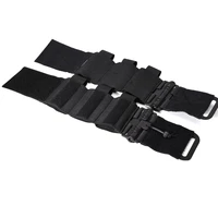 tactical elastic cummerbund kit quick release tube qr buckles triple magazine pouch for fcsk plate carrier combat vest nylon