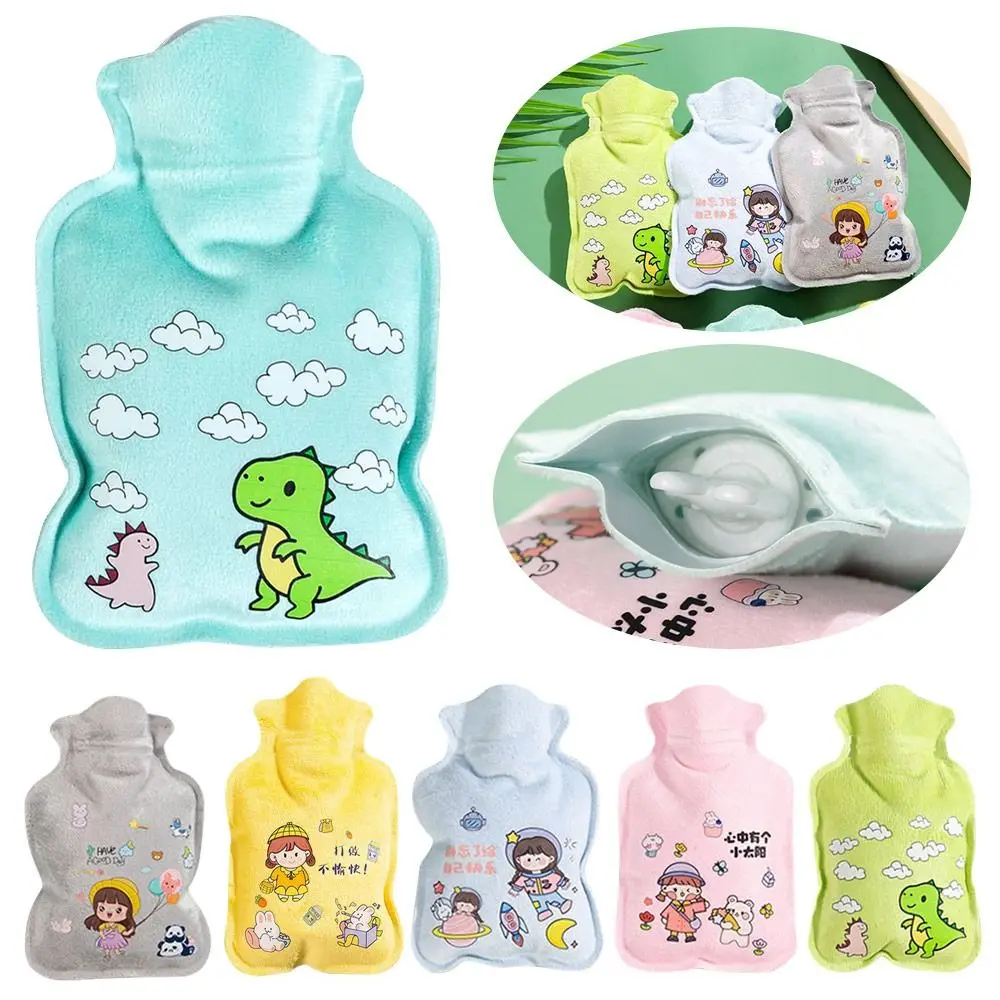 

5 шт. портативные взрывозащищенные мини Мультяшные зимние теплые грелки для рук бутылки для горячей воды