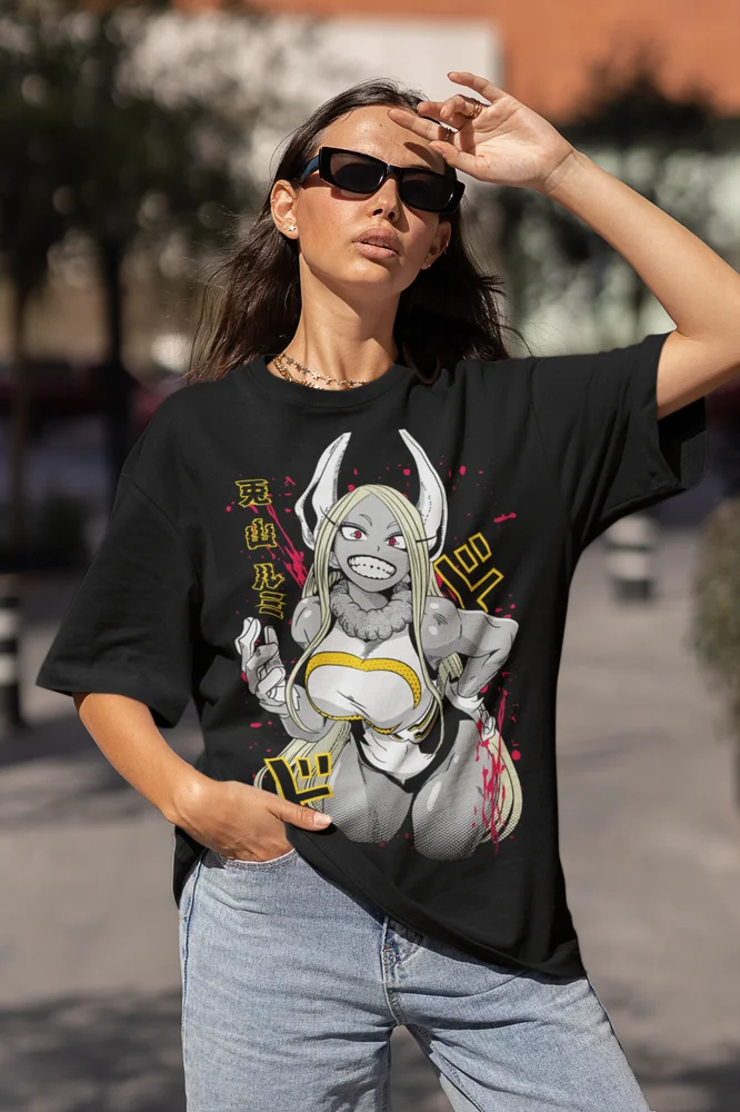Футболка Rabbit Hero Mirko Rumi Usagiyama Miruko Bnha Boku No Academia Подарочная рубашка