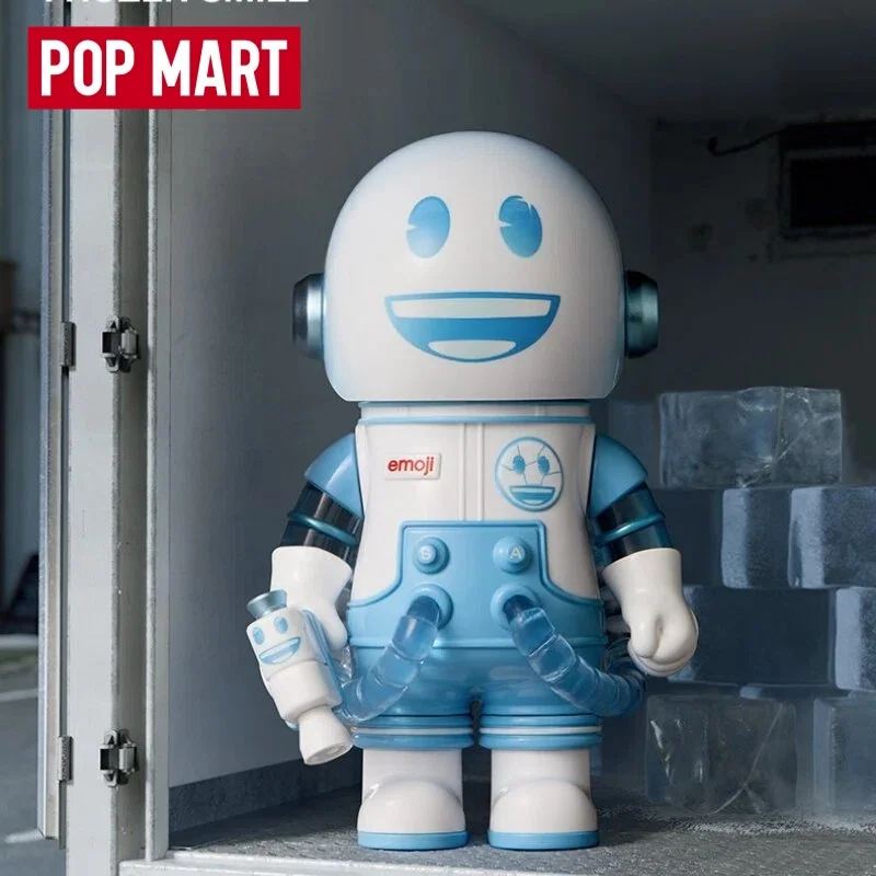 Фото Хит продаж: Оригинальная фигурка POP MART MEGA SPACE MOLLY 100% × Emojl ™   Коллекционная фигурка-сюрприз в слепой коробке: модный подарок №5