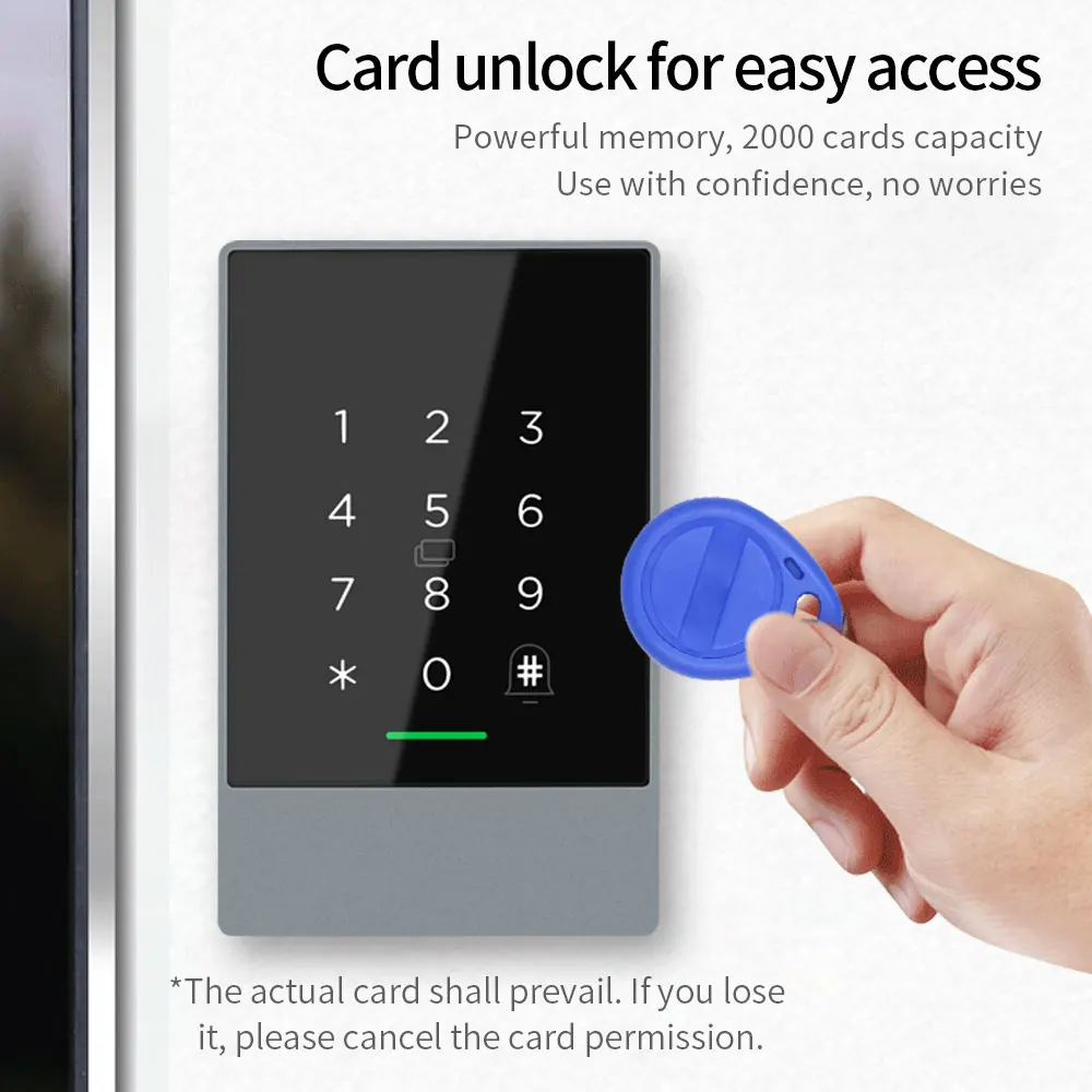 Система управления доступом к смартфону TTlock 13 56 МГц Ip67 Nfc G2