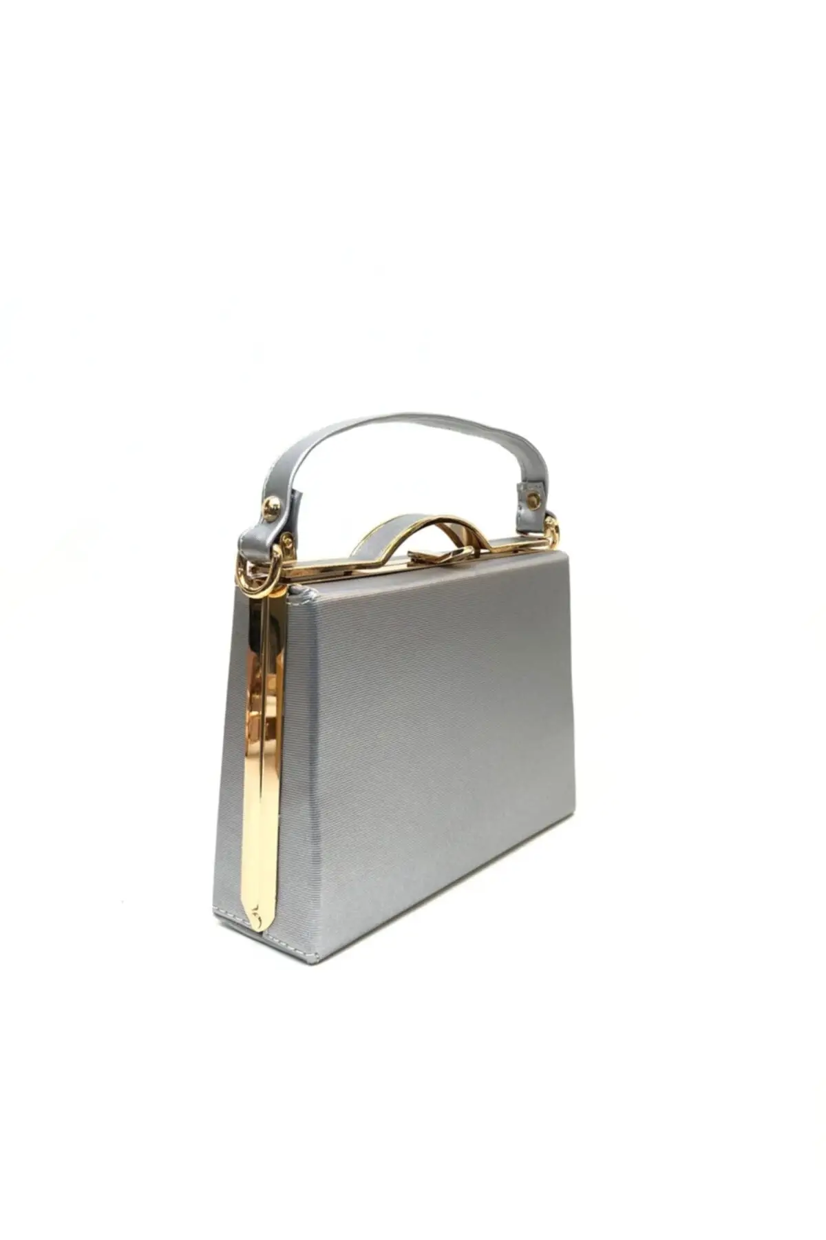 

Женская вечерняя сумка серебристого цвета с тканевым узором, женская сумка-клатч с длинным ремешком (цепочка)