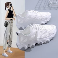 2022 summer new ins korean style clunky sneakers for women breathable mesh sneakers female trendy students increased by cc f22