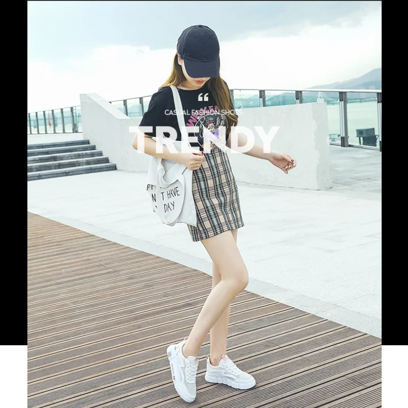 2023 Summer Girl's Sneakers Fashion Women's Mesh Casual Shoes All-match Breathable Lightweight Women's Sneakers Zapatillas Mujer