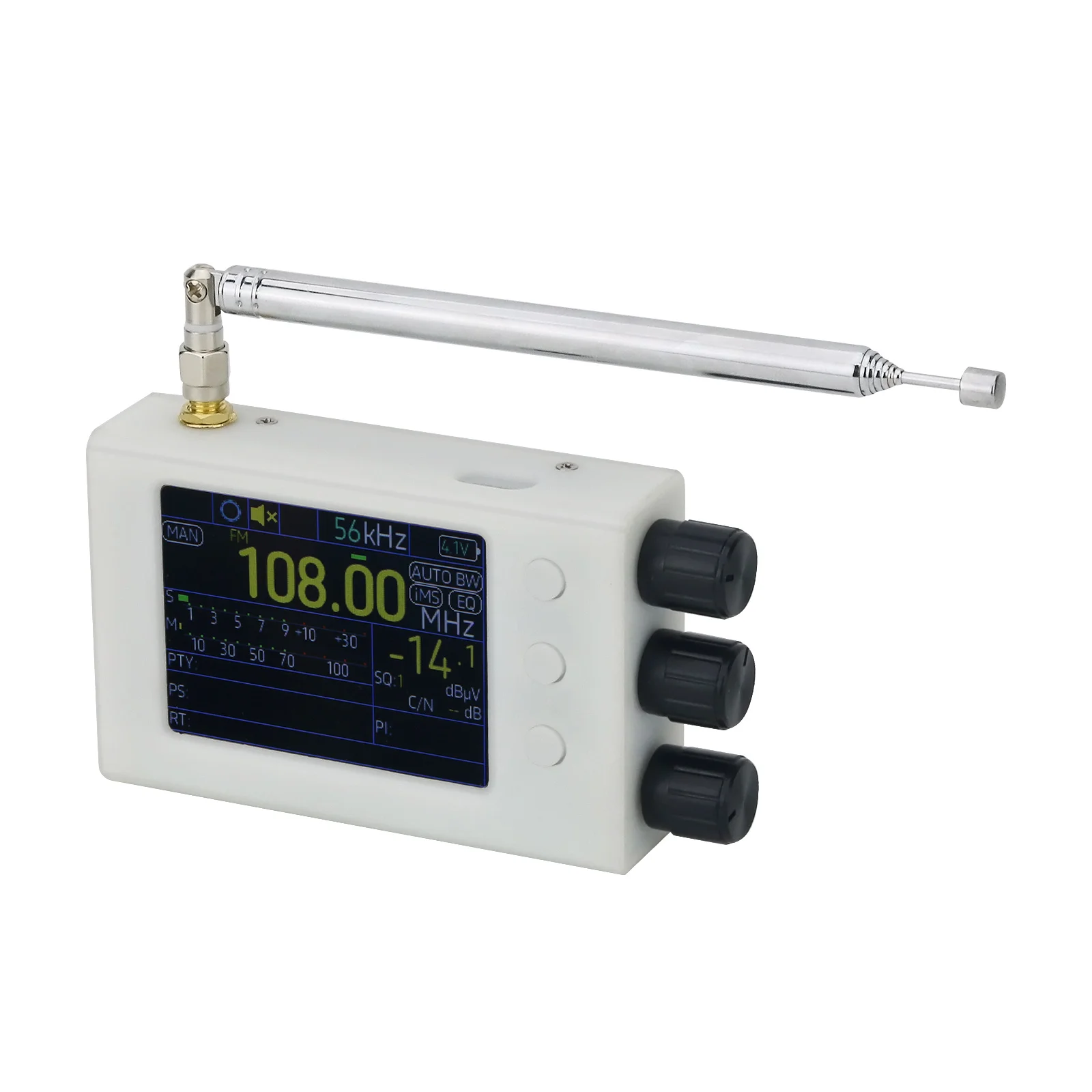 HAMGEEK 64-108 МГц Портативный полнодиапазонный радиоприемник TEF6686 AM FM SW MW LW