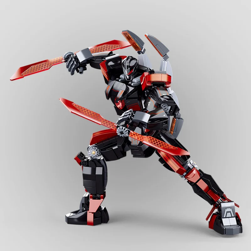 Конструктор Pacific Rim 2 mecha dark wanderer сборная игрушка для мальчиков модель Артура