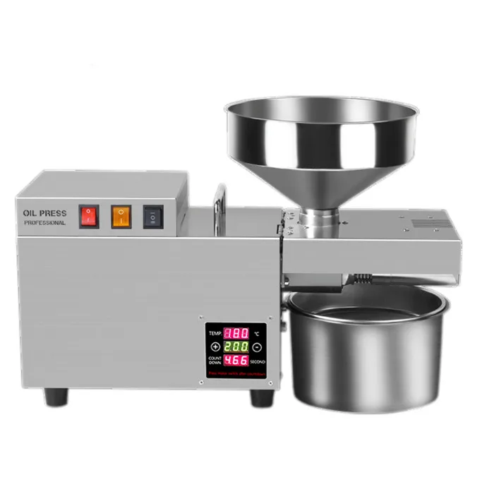 

Professional screw cold press edible cooking oil extractor home use oil press