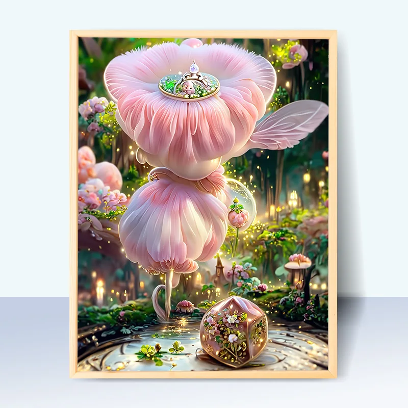 

3379Ann-Tulip diy digital oil painting oil painting acrylic flower painting explosion hand-filled landscape painting