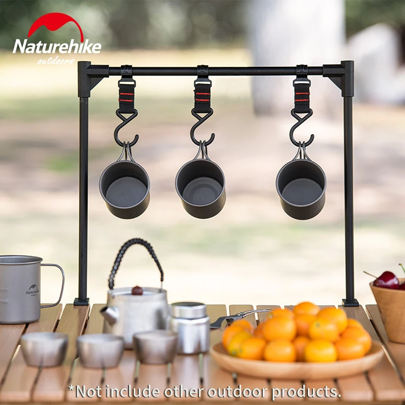 

Naturehike Outdoor desktop racks 275g camping picnic tableware storage racks can be spliced light pole accessories rack