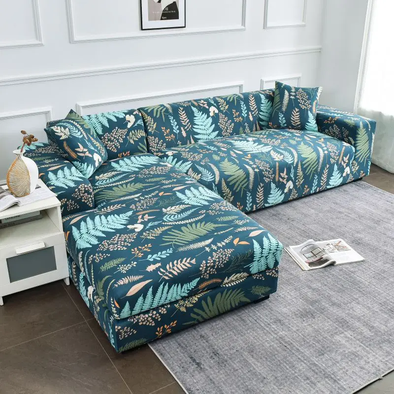 

Spandex Floral Pattern Sofa Covers All-inclusive Removable Sofa Slipcovers Anti-Slip Loveseat Arm Chair Couch Cover Living Room