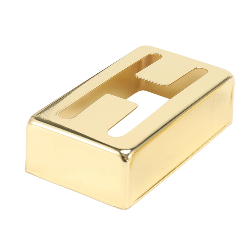 

2 Pcs Guitar Pickup Cover Electric Brass Humbucker Pickup Covers Gold For Lollartron Guitar Accessories