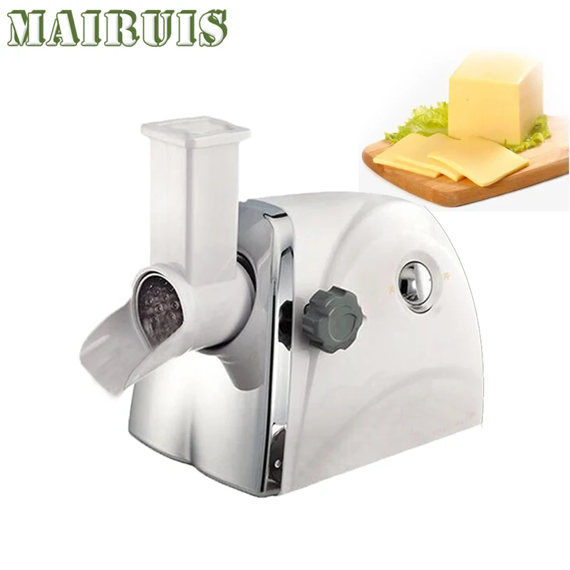 

Electric Cheese Grating Machine Commercial Cheese Slicer Shredder 300w Cheese Vegetable Shredding Slicing Machines