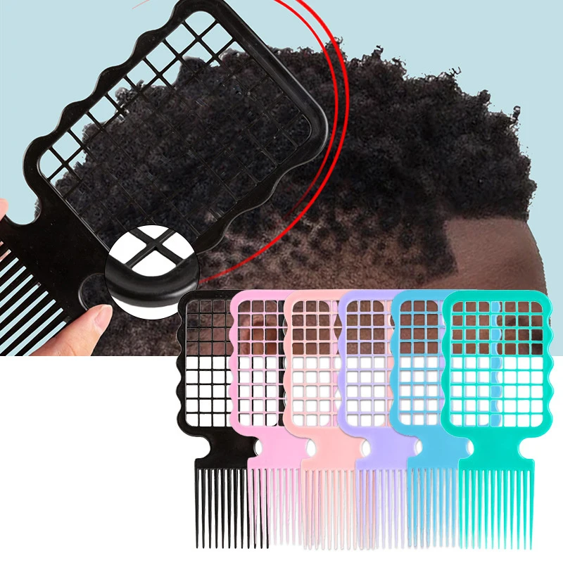 

Curly Hair Styling Comb Grid Shape Hairdressing Curls Comb Twist Comb Curl Comb Twist Brush Afro Curl Comb Hair Styling Tools