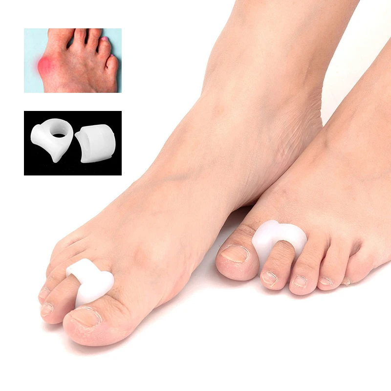

Sdotter Orthopedic Toe Separator Bunion Corrector Big Toe Finger Straightener Hallux Valgus Splint Foot Care Tools Toe Protector