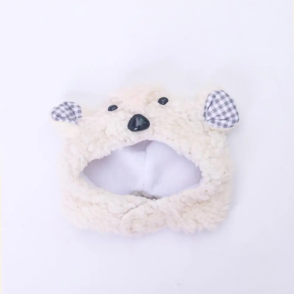 

Pet Hat Lovely Fine Workmanship Cartoon Sheep Shape Cat Dog Hat Casual Headwear Fastener Tapes Pet Headgear Pet Supplies