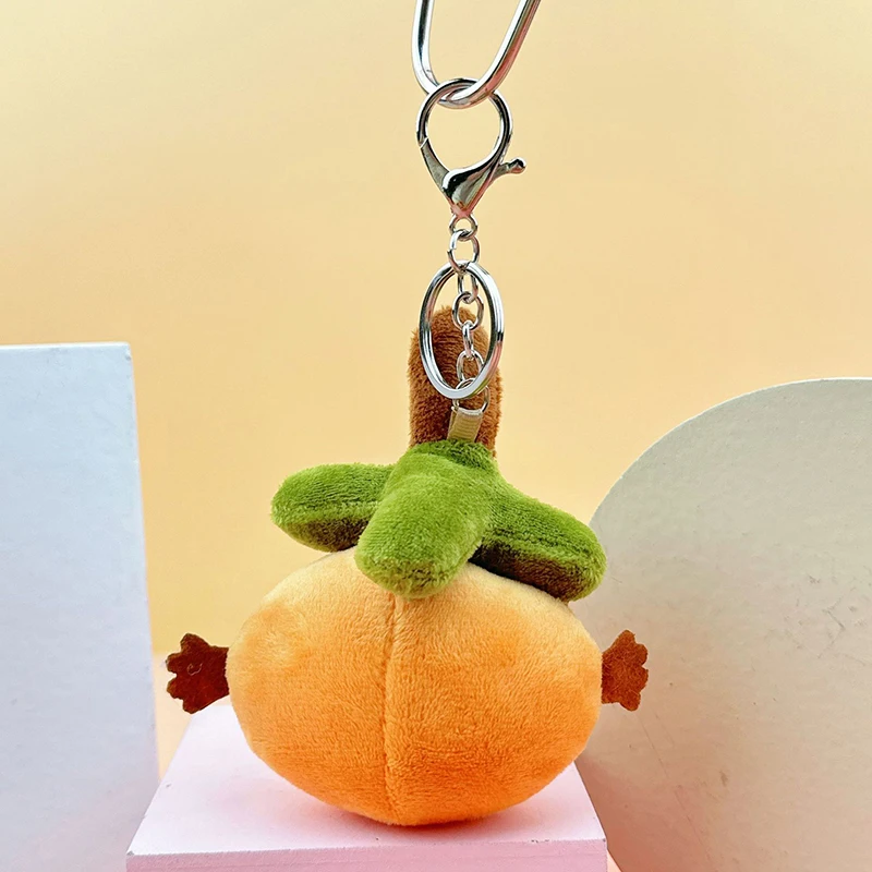 Фруктовый брелок портативный Cuye Lucky Orange плюшевая сумка очаровательный забавный