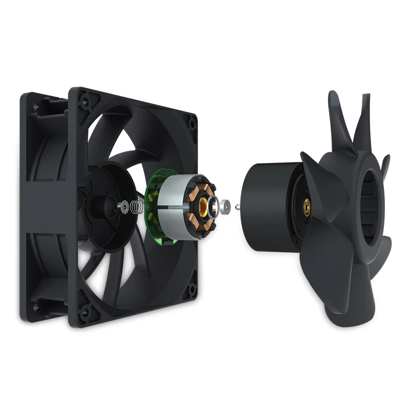 Кулер Master 12 см 12038 дюйма два шара 4200 об/мин высокая скорость большой воздушный