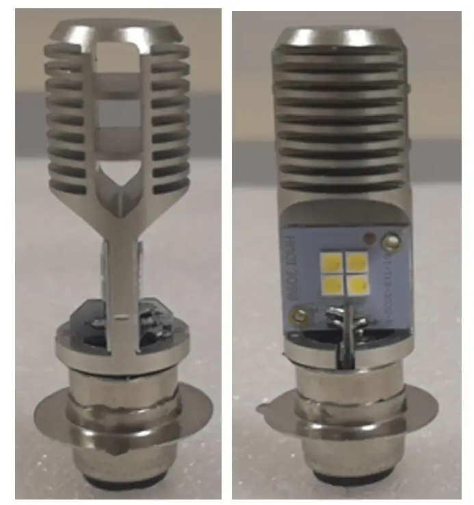 

Новый T19 светодиодный AC/DC бесплатно 80 В перенапряжение мотоциклетных фар мотоцикла H4 LED HS1 BA15D P15D-25-1 8 светодиодов 1000 лм 6000 К 8 Вт 1 шт.